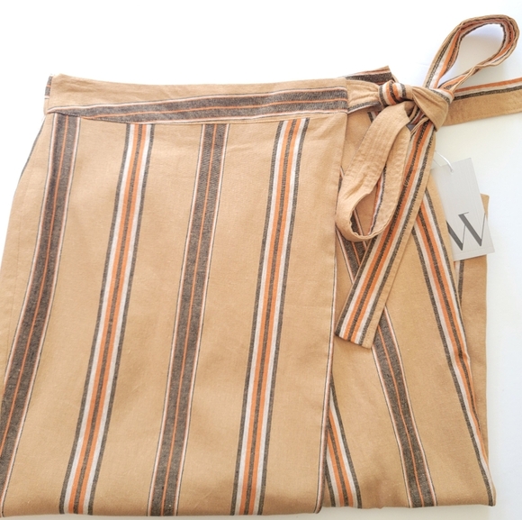 NEW Worthington Womens Long Wrap Skirt. - Picture 5 of 9